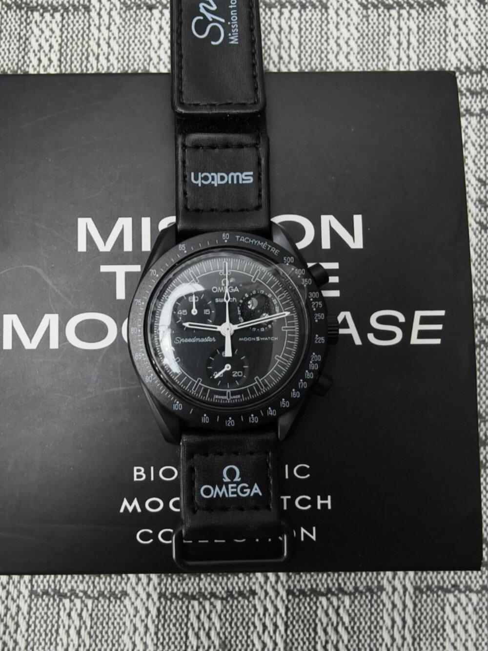 ❤️Swatch X Omega Mission To The Moonphase - New Moon Watch